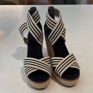 Tory Burch Wedge Sandal 7.5